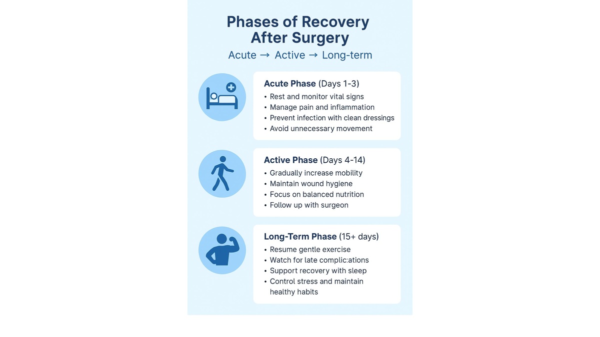 Recovery phases after vascular surgery — stages of healing, rehabilitation, and patient progress