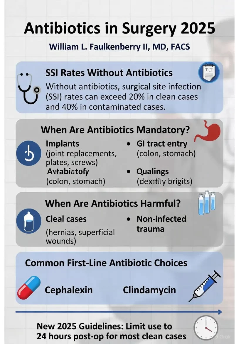 Antibiotics in surgery