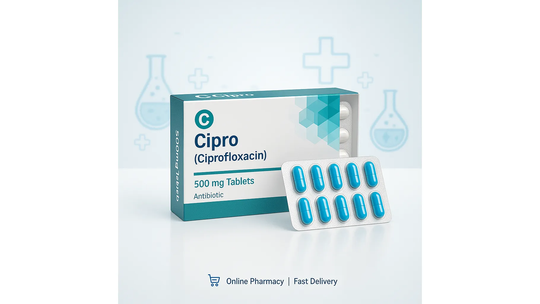 Buy Cipro / Ciprofloxacin antibiotic