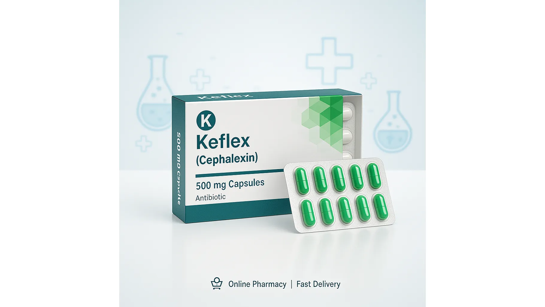 Keflex (Cephalexin) antibiotic