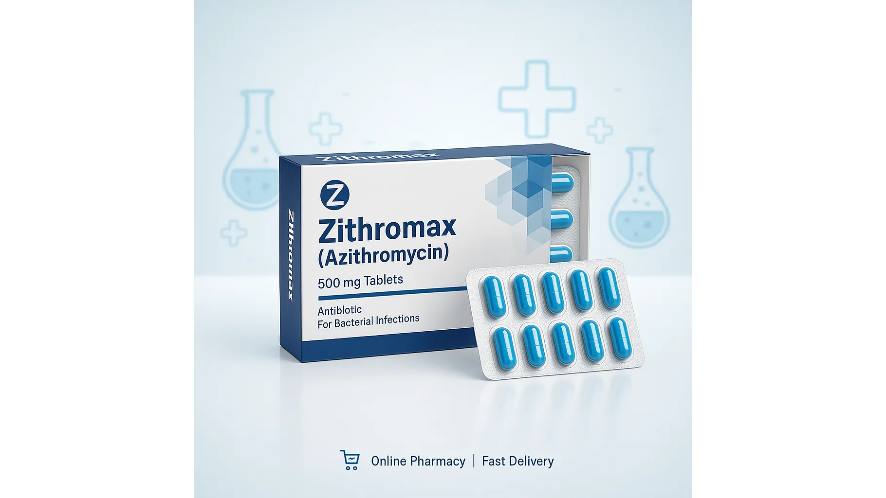 Zithromax Azithromycin antibiotic