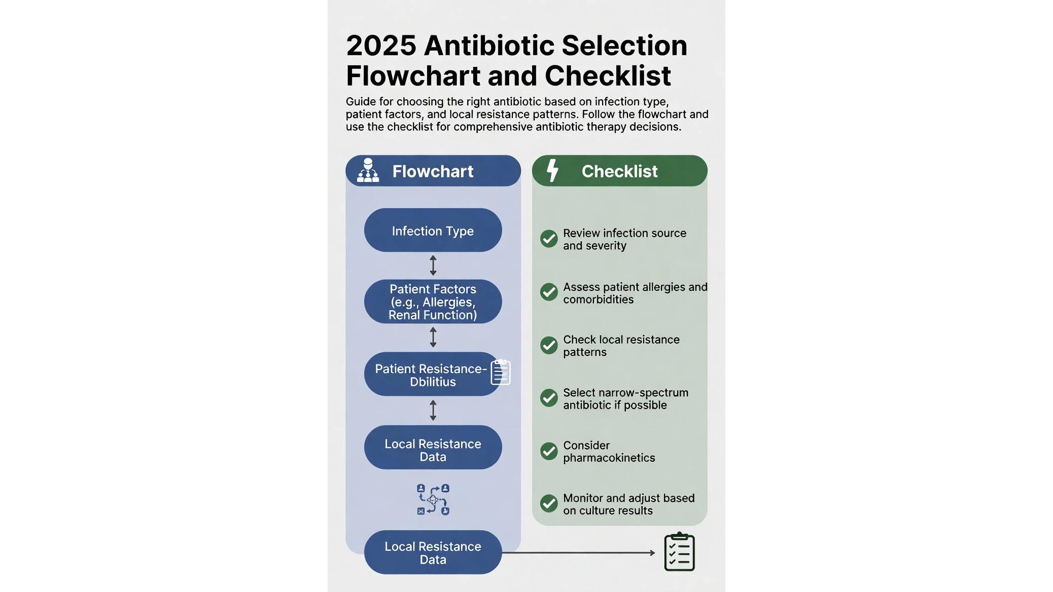 Antibiotic selection