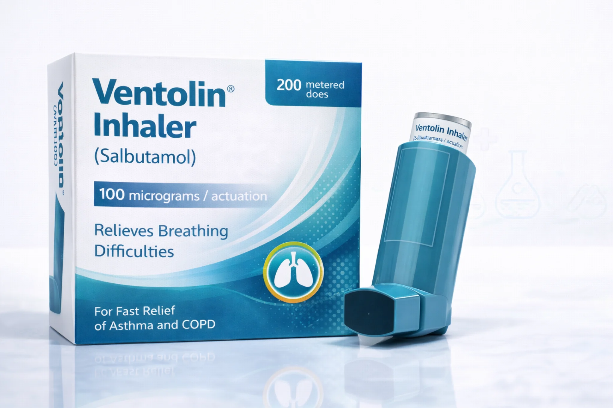 Ventolin inhaler (salbutamol)